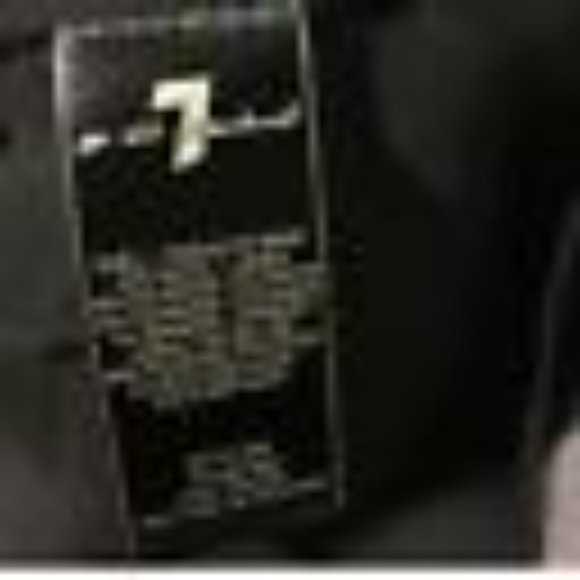 7 for all Mankind -  Wool Strapless Dress | Dark Gray | Size XS - Picture 5 of 5